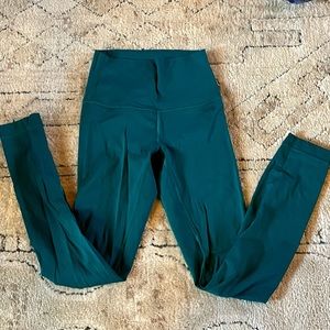 Lululemon mermaid green leggings
